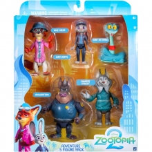 IMEX ZOTP0012 ZOOTOPIA PACK DE 5 FIGURAS DE 8 CM