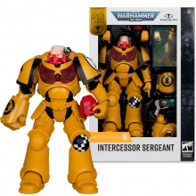 MCFARLANE 10954 WARHAMMER 40000 INTERCESSOR SERGEANT IMPERIAL FIST GOLD LABEL 7IN