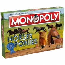 WINNING MOVES 1656 HORSES & PONIES MONOPOLY ENGLISH