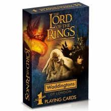 WINNING MOVES WM00869 LORD OF THE RINGS WADDINGTONS NO 1 PLAYING CARDS INGLES