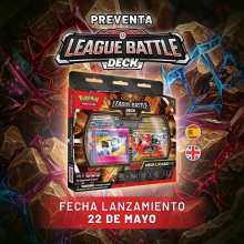 POKEMON LEAGUE BATTLE DECK MEGA LUCARIO EX INGLES
