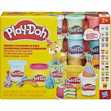 HASBRO G2467 PLAYDOH CREATE AND CELEBRATE 20 PACK