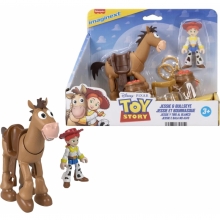 MATTEL JKW23 IMAGINEXT TOY STORY JESSIE & TIRO AL BLANCO