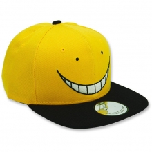 ABYSSE ABYCAP035 ASSASSINATION CLASSROOM SNAPBACKCAP BLACK & YELLOW KORO
