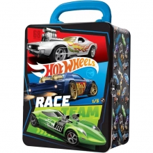 INTK HWCC2-23K CAJA METALICA PORTAUTOS HOTWHEELS DISEÑO C