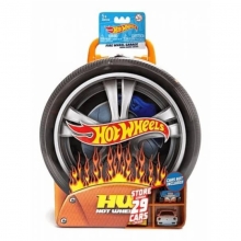 INTK HWCC18 HOT WHEELS CAJA METALICA PORTAUTOS REDONDO 29 AUTOS