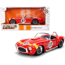 JADA 36629 1:24 BTM 67 SHELBY COBRA RED