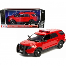 MOTORMAX 73545 1:18 2015 FORD POLICE INTERCEPTOR UTILITY FIRE MARSHAL