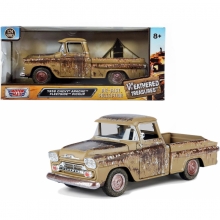 MOTORMAX 79072 WEATHERED TREASURES 1:24 1958 CHEVY APACHE FLEETSIDE PICKUP