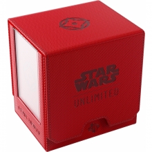 GAMEGENIC GGS20222ML GG STAR WARS UNLIMITED TWIN SUNS DECK POD RED