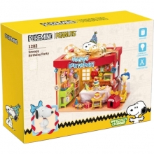 PANTASTIC 1202 SNOOPY BIRTHDAY PARTY WOODEN KIT LIGHTING