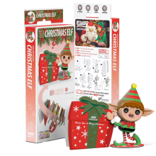 EUGY 105663 CHRISTMAS ELF 3D PUZZLE