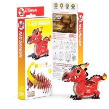 EUGY 105666 RED DRAGON 3D PUZZLE