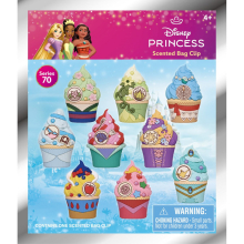 MONOGRAM 86625 PRINCESS CUPCAKES WITH SCENT 3D FOAM BAG CLIP SERIES 70