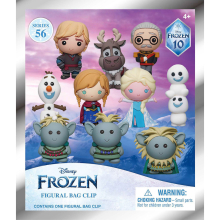MONOGRAM 86360 FROZEN 10TH ANNIVERSARY 3D FOAM BAG CLIP SERIES 59