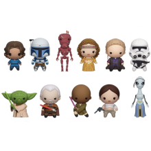 MONOGRAM 29050 STAR WARS ATTACK OF THE CLONES 3D FOAM BAG CLIP SERIES
