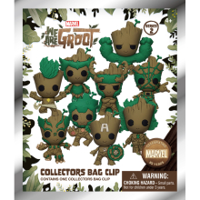 MONOGRAM 68940 GROOT 3D FOAM BAG CLIP SERIES 2