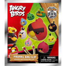 MONOGRAM 35200 ANGRY BIRDS 3D FOAM BAG CLIP SERIES 1