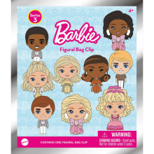 MONOGRAM 39045 BARBIE 3D FOAM BAG CLIP SERIES 3