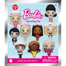 MONOGRAM 39015 BARBIE 3D FOAM BAG CLIP SERIES 2