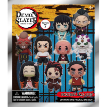 MONOGRAM 74645 DEMON SLAYER SEASON 3 3D FOAM BAG CLIP SERIES 7