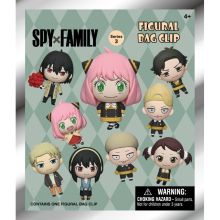 MONOGRAM 72680 SPY X FAMILY 3D FOAM BAG CLIP SERIES 3