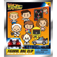MONOGRAM 76240 BACK TO THE FUTURE 40TH ANNIVERSARY 3D FOAM BAG CLIP