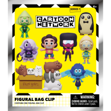 MONOGRAM 74040 CARTOON NETWORK 3D FOAM BAG CLIP SERIES 1