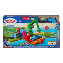 MATTEL JLL40 THOMAS & FRIENDS PISTA MOTORIZADA DEL MUELLE DE CRANKY