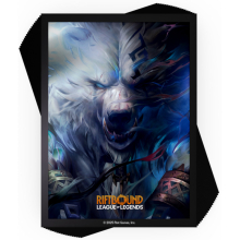 BANDAI UVSRB01AS02 CARD SLEEVES RIFTBOUND ORIGINS VOLIBEAR ART 100 UND