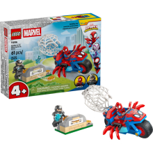 LEGO 11206 MARVEL SPIDERMAN SPIDEY EN SU MOTO VS RINO
