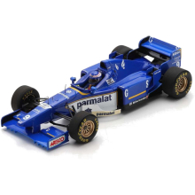 MAGAZINE F1JS43 1:43 1996 LIGIER JS43 9 OLIVIER PANIS, BLUE WHITE