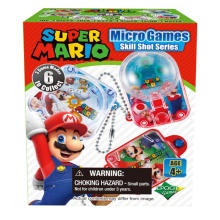 EPOCH 07634 SUPER MARIO BB KEY CHAIN GAME SERIES