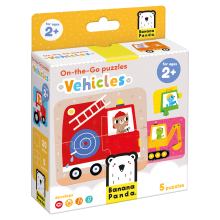 BANANAPANDA 49202 PUZZLE VEHICLES 20 PIEZAS