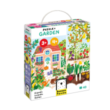 BANANAPANDA 49351 PUZZLE GARDEN 40 PIEZAS