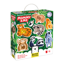 BANANAPANDA 49346 FIRST JUMBO PUZZLE MOMMY AND ME 22 PIEZAS