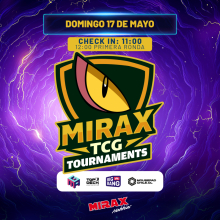 POKEMON MIRAX TCG TOURNAMENTS 20 FECHA 17 DE MAYO 2026
