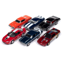 JOHNNY JLMC034A 1:64 JOHNNY LIGHTNING MUSCLE CARS ASSORTMENT 25 RELEASE 1A