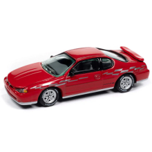 JOHNNY JLSP391A 1:64 2000 CHEVY MONTE CARLO SS TORCH RED W SILVER CHECKERE