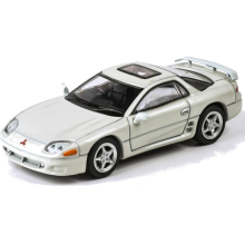 PARAGON 55133 1:64 MITSUBISHI 3000GT LHD, GLACIER WHITE PEARL