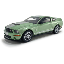 SHELBY 18004 1:18 2007 FORD MUSTANG SHELBY GT500 LIME GREEN