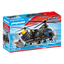 PLAYMOBIL 71149 FUERZAS ESPECIALES HELICOPTERO BANANA