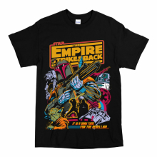 AGUANTE IMPERIO CONTRAATACA NEGRA TALLA L STAR WARS