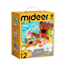 MIDEER MD1672 LEVEL UP LEVEL 2 PUZZLE THE GOOD HABITS 35 PIEZAS 3 EN 1