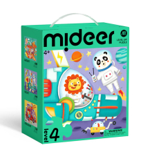 MIDEER MD1646 LEVEL UP LEVEL 4 PUZZLE TRANSPORTATION 48 A 72 PIEZAS