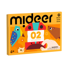 MIDEER MD3364 BRAIN GAME BOOK LETS ORIGAMI LEVEL 2