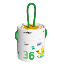 MIDEER MD4256 SILKY CRAYON 36 COLORS