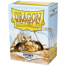 DRAGON SHIELD SLEEVES STANDARD SIZE MATTE 100 IVORY