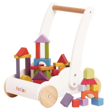 LETOYVAN PL102C RAINBOW BABY WALKER AND PUZZLE 45 BLOCKS