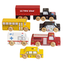 LETOYVAN TV268 AMERICAN TOY CAR SET 7 PIEZAS